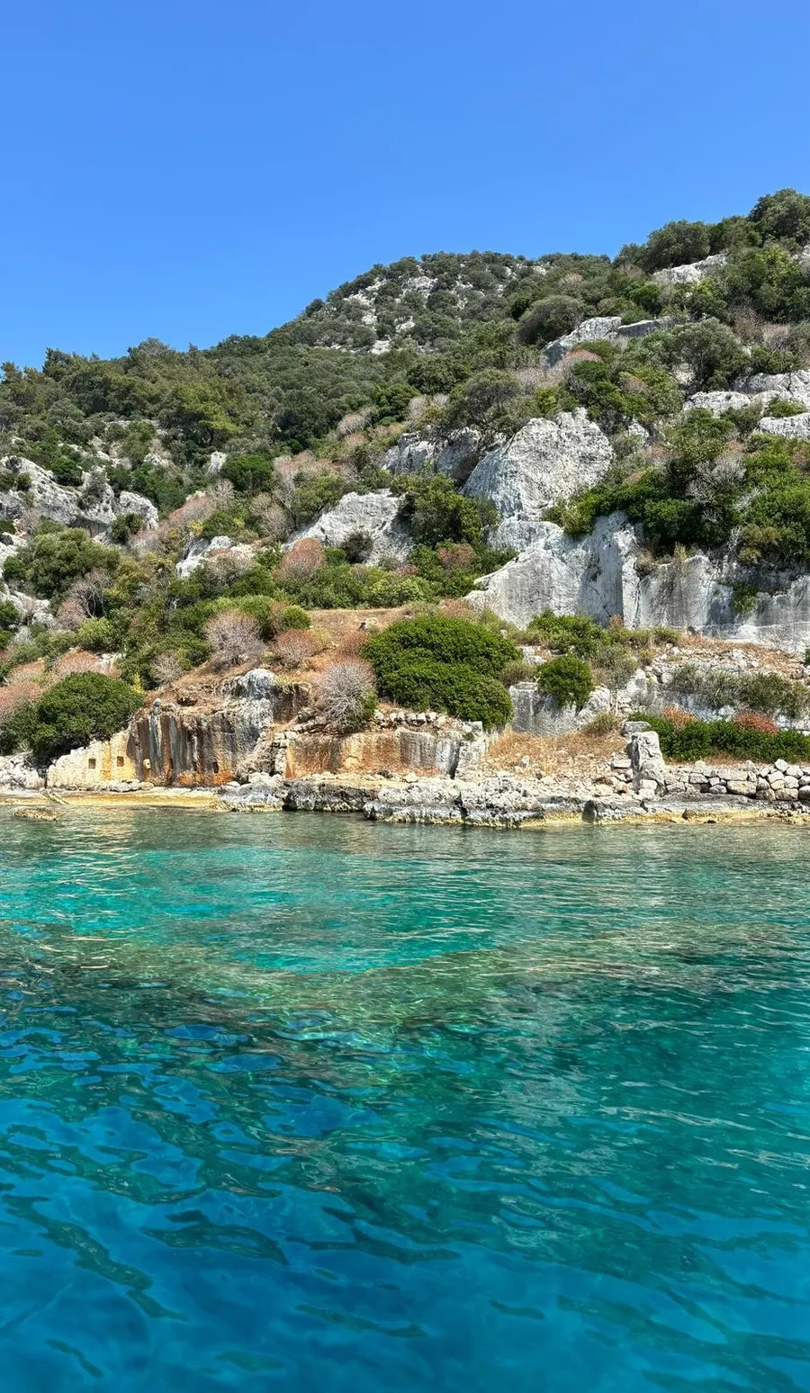 Kekova Batık Şehir kalıntıları